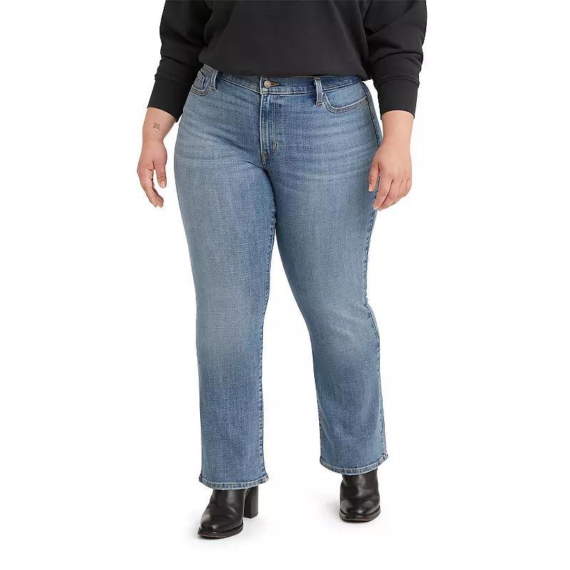 Plus Size Levi's® Classic Bootcut Jeans, Women's, Size: 26 Regular, Blue Rinse Product Image