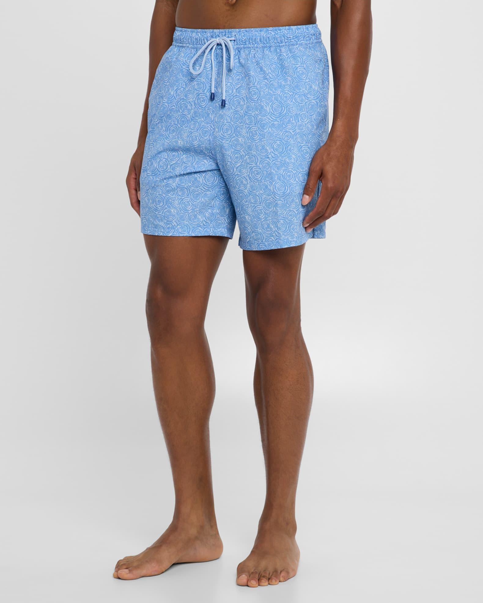 Men's Ripple Effect Swim Trunks, 7" Inseam Product Image