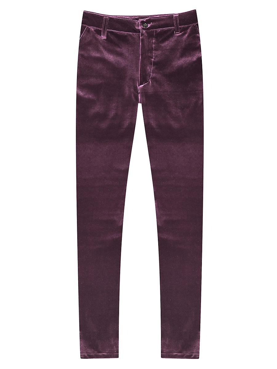 Mens Hugh Velvet Pants Product Image