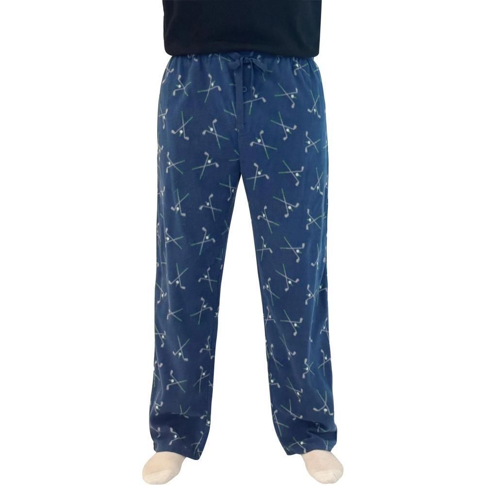 #followme Men's Microfleece Pajamas - Plaid Pajama Pants for Men - Lounge & Sleep PJ Bottoms Product Image