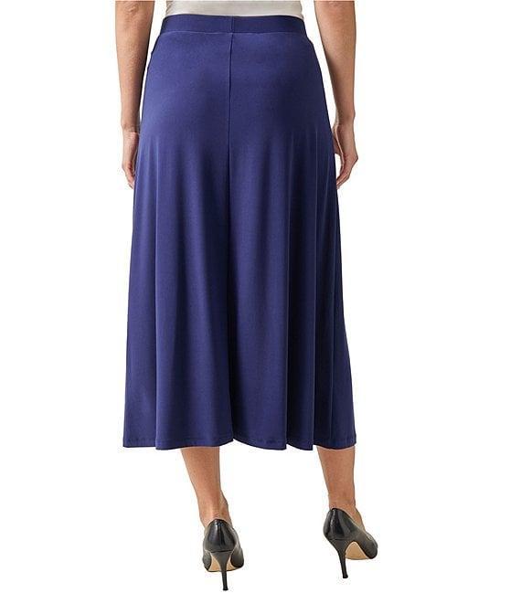 Kasper Pull-On A-Line Midi Skirt Product Image