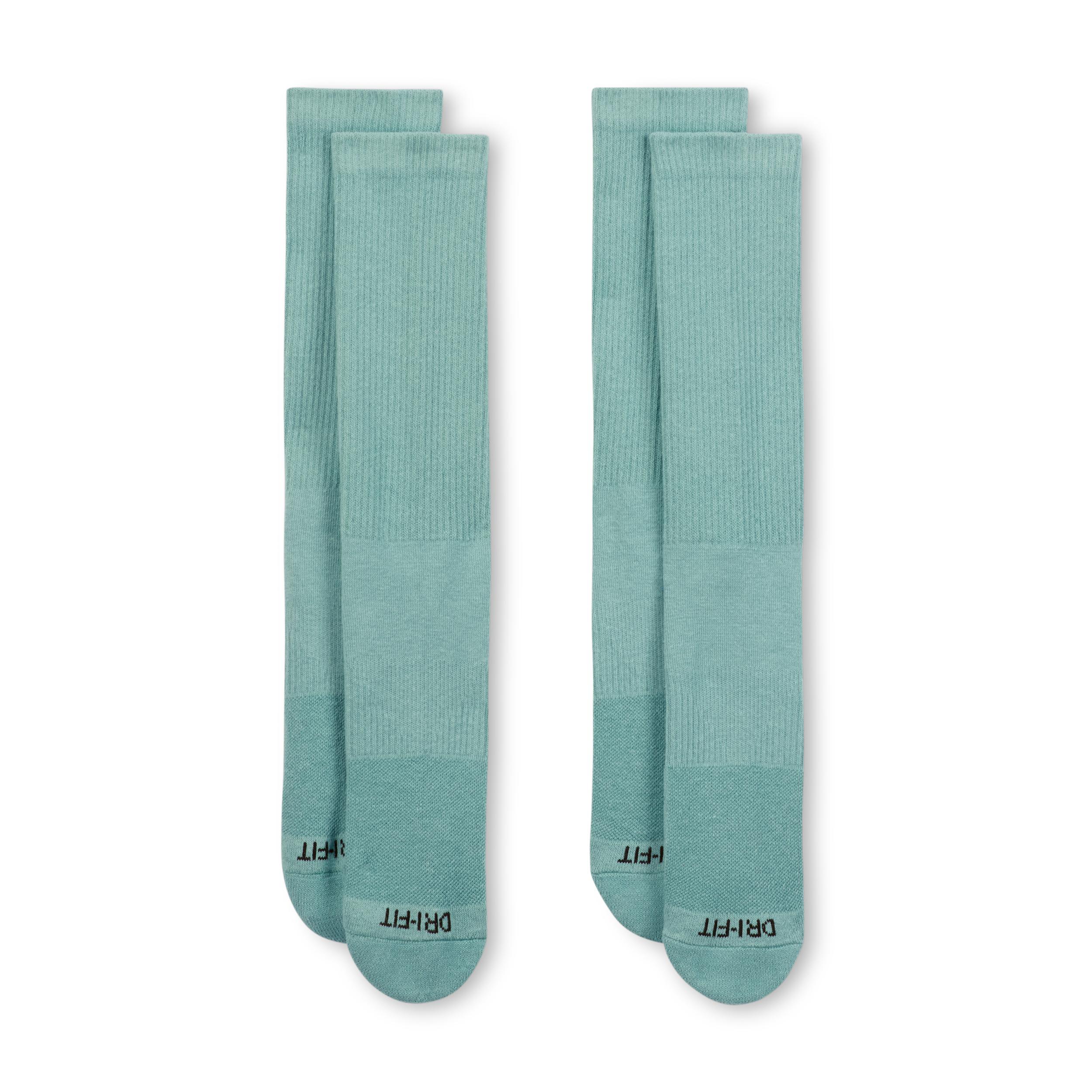 Nike Unisex Everyday Cushioned Crew Socks (2 Pairs) Product Image