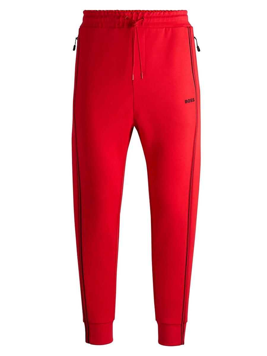 Mens Tracksuit Bottoms with Tape Inserts Product Image