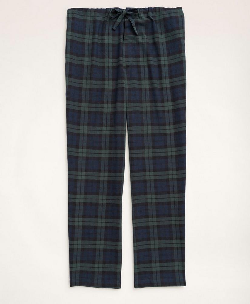 Cotton Flannel Black Watch Pajamas Product Image