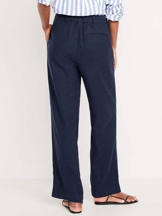 Extra High-Waisted Wide-Leg Taylor Pants Product Image