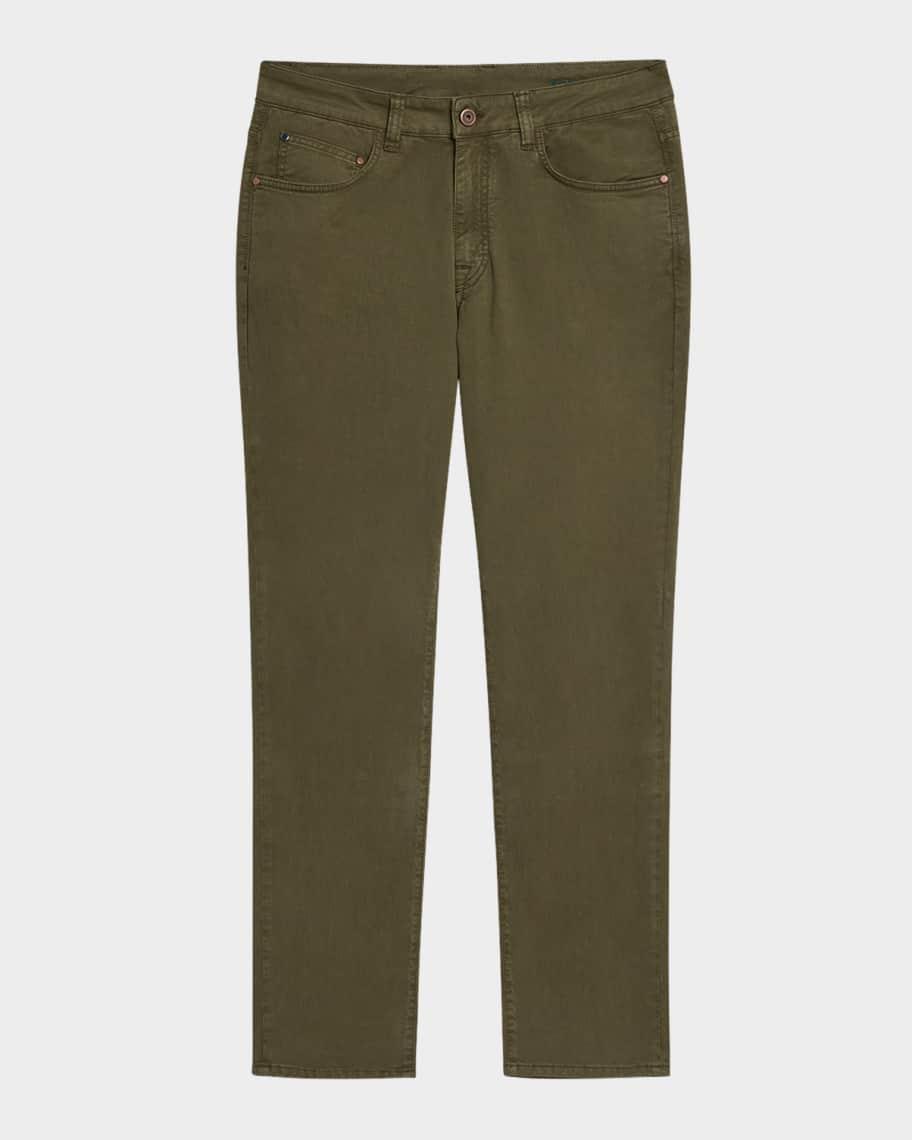 Men's 5-Pocket Twill Pants Product Image