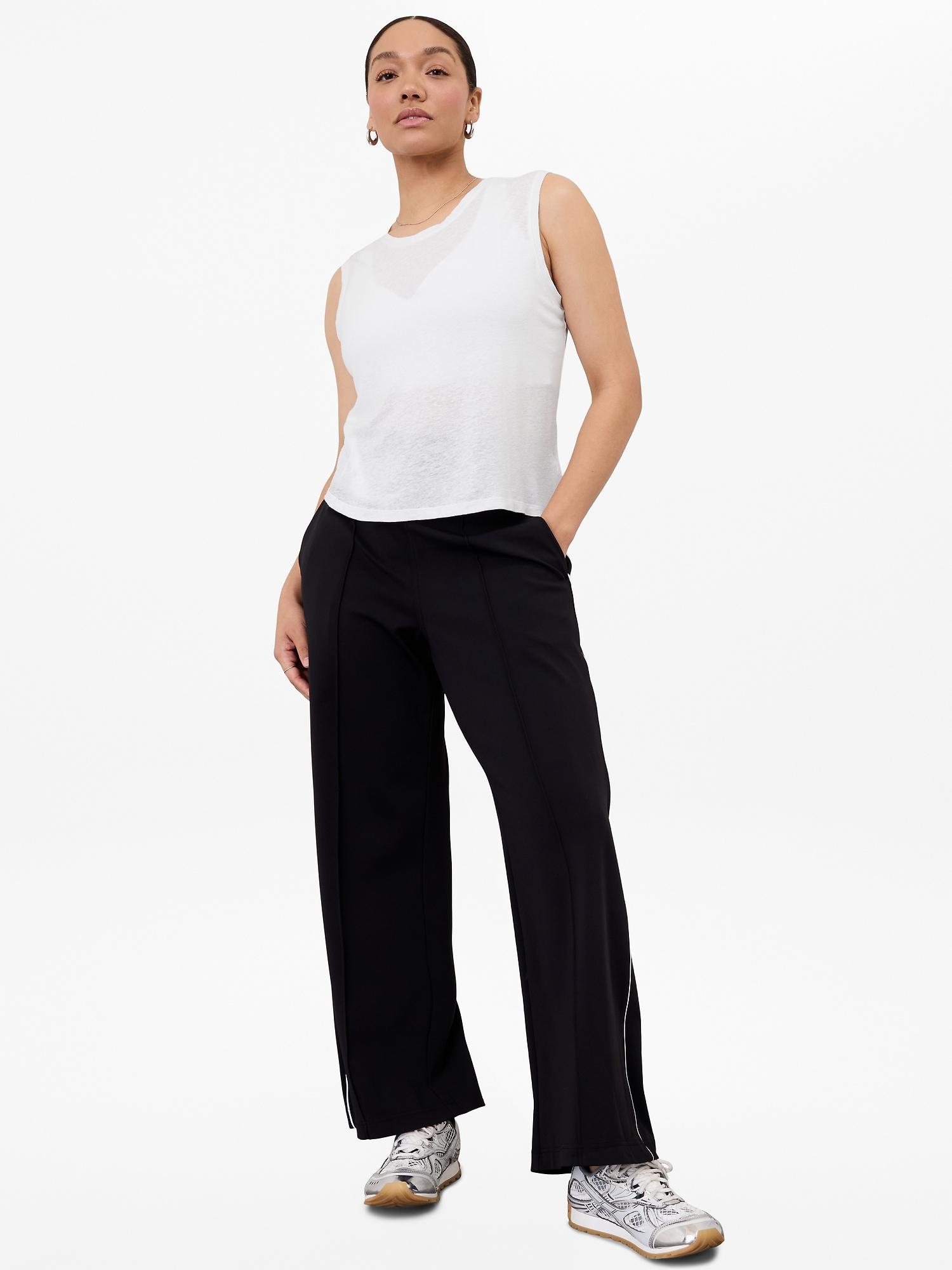 Getaway Linen Blend Muscle Tank Product Image