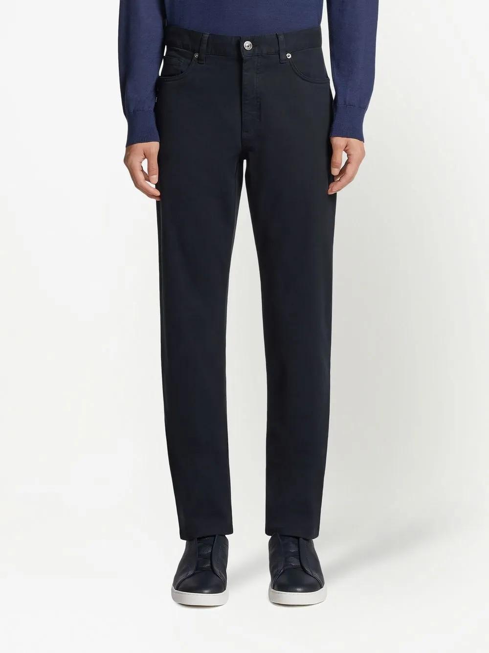 ZEGNA Jeans In Navy Product Image