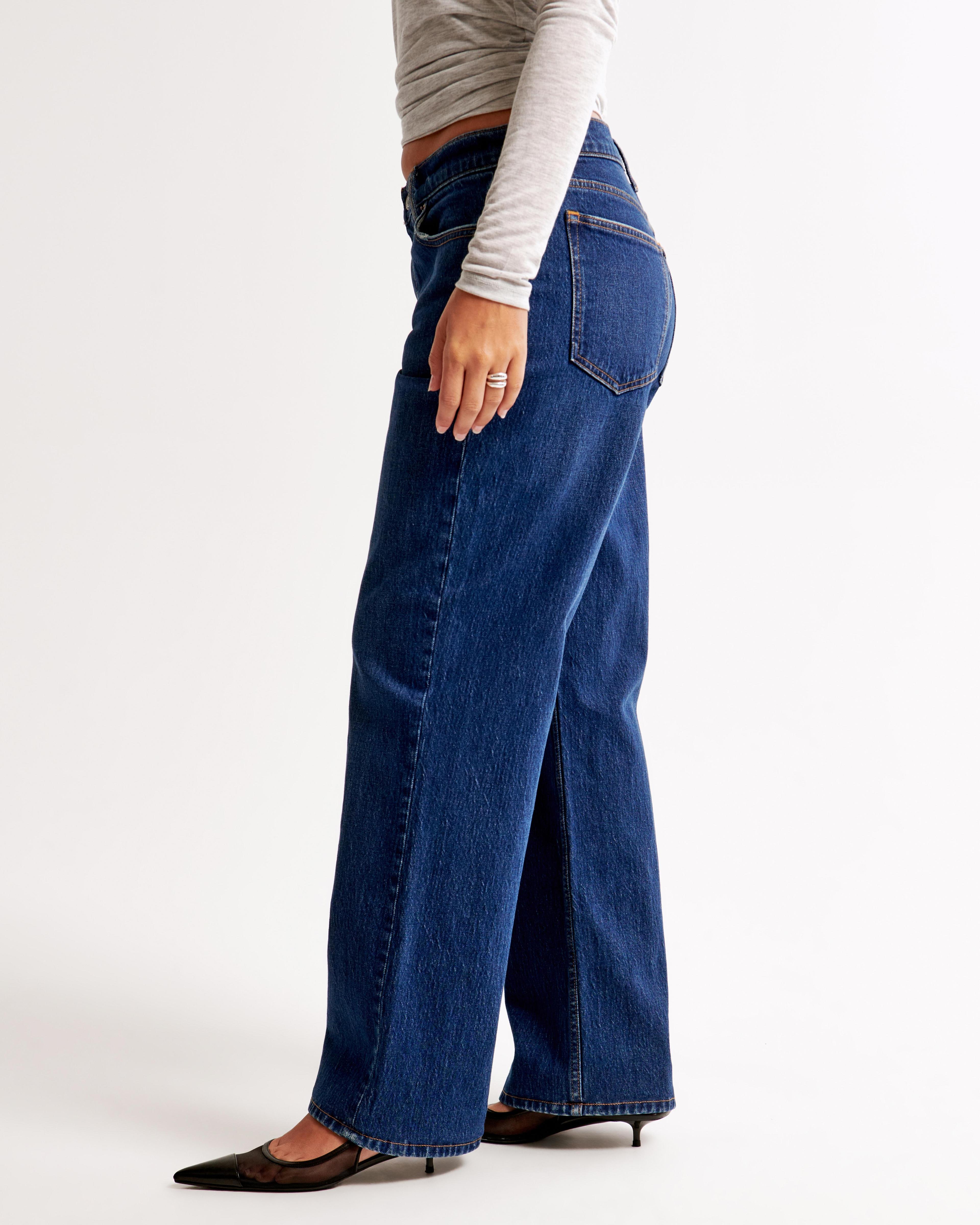 Curve Love Low Rise Baggy Jean Product Image