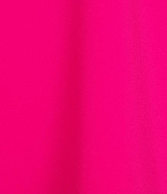 Trina Turk Anona Double Georgette Mock Neck Dolman Sleeve Top Product Image