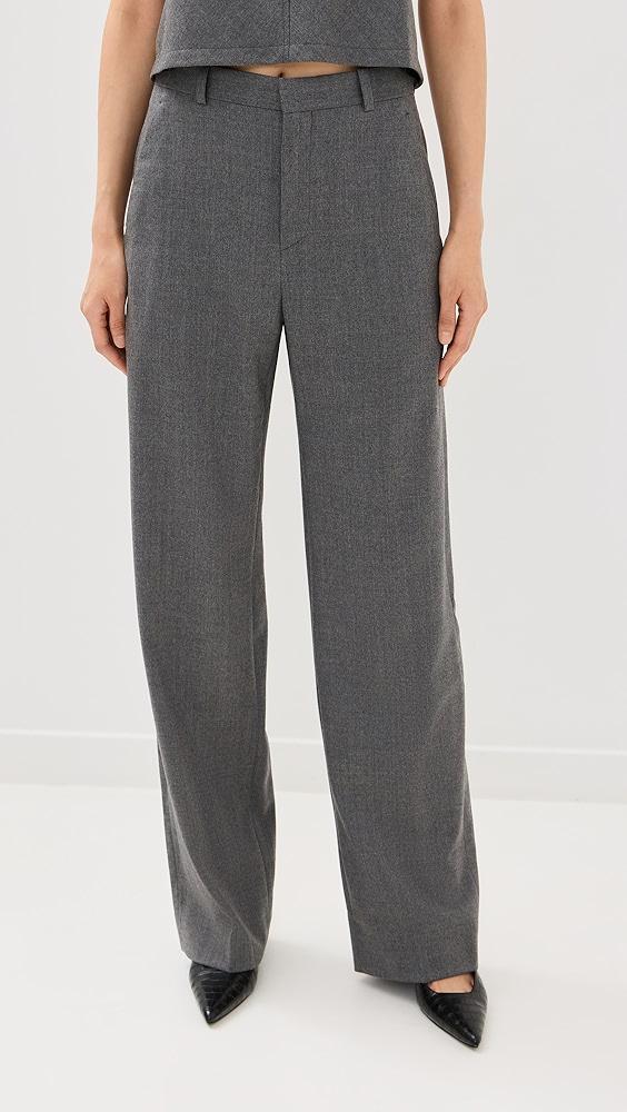 WARDROBE.NYC Straight Leg Trousers | Shopbop Product Image