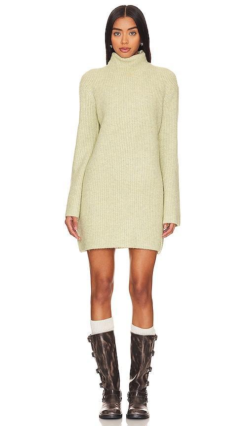 Steve Madden Abbie Long Sleeve Sweater Minidress Product Image