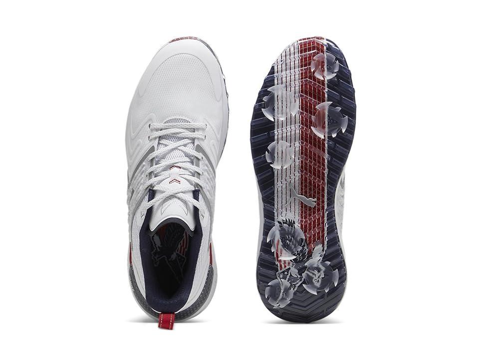 PUMA Golf Puma X Volition Ignite Innovate (Puma /Deep Navy/Strong Red) Men's Shoes Product Image