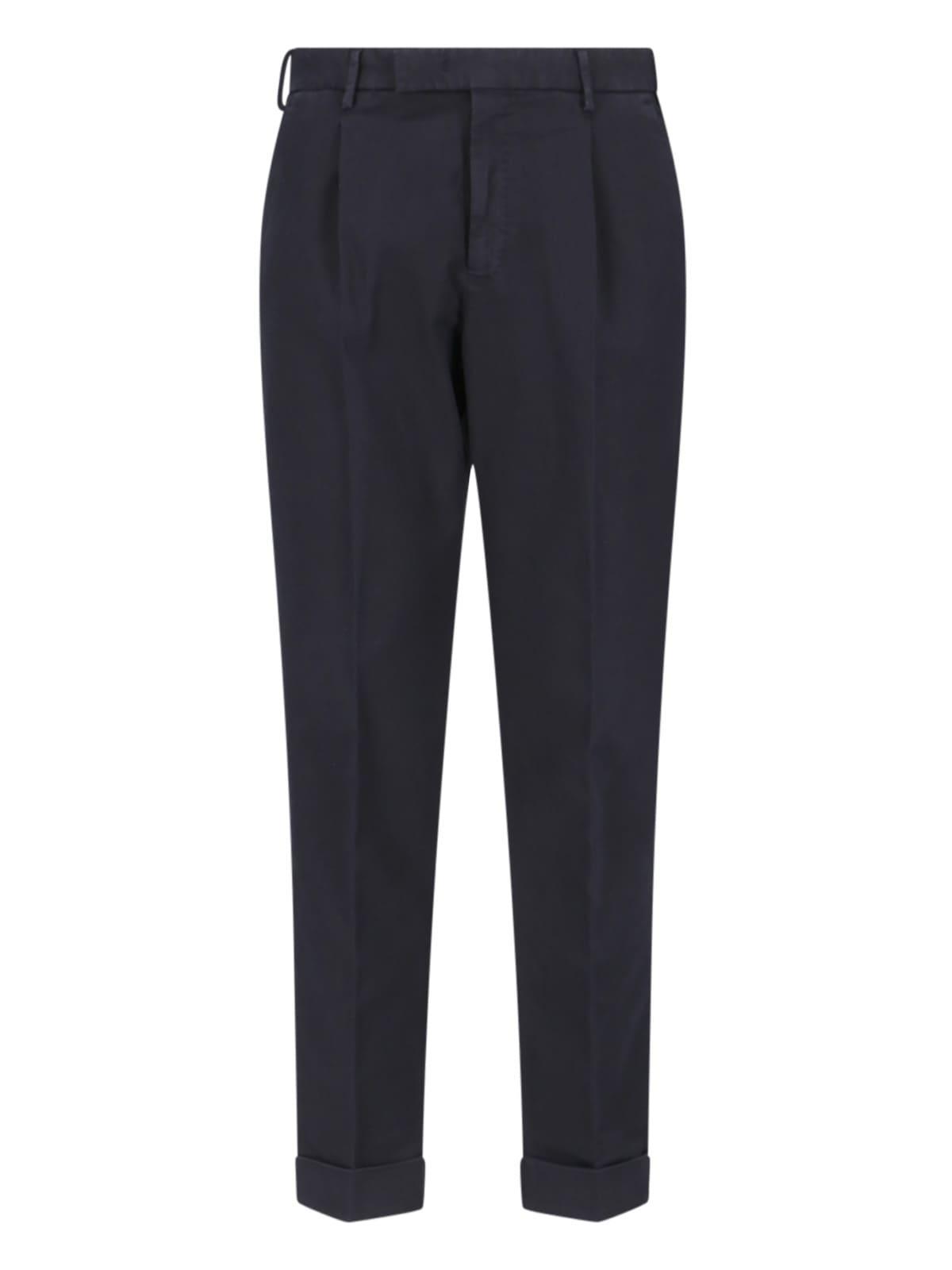 PT TORINO Trousers In Blue Product Image