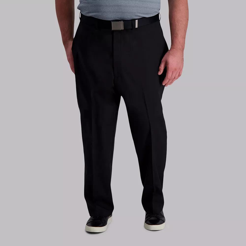 Big & Tall Haggar® Cool Right® Classic-Fit Flat-Front Performance Flex Pants, Men's,  Product Image