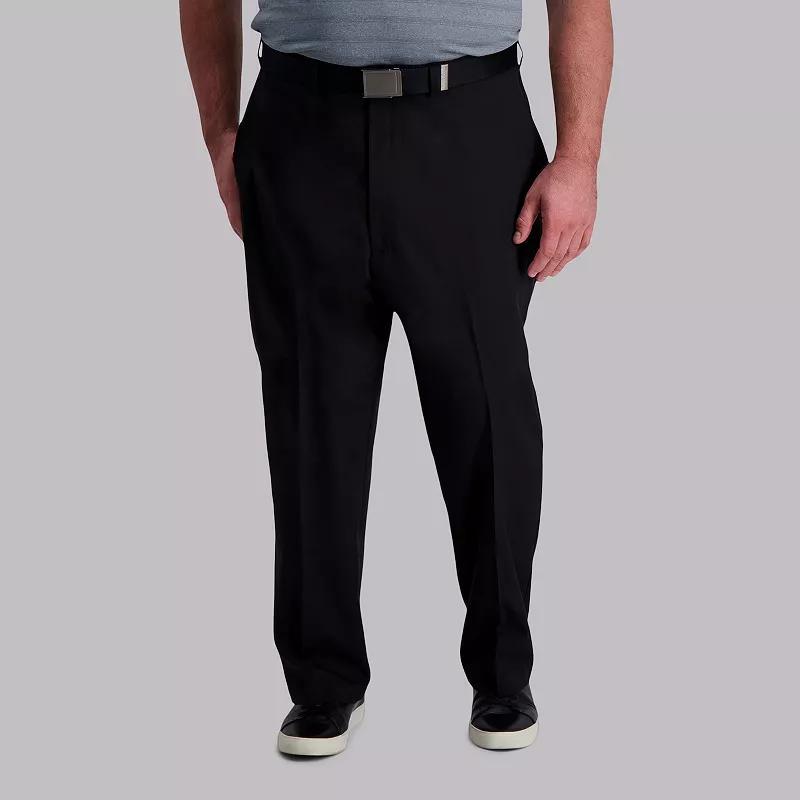 Big & Tall Haggar® Cool Right® Classic-Fit Flat-Front Performance Flex Pants, Men's,  Product Image