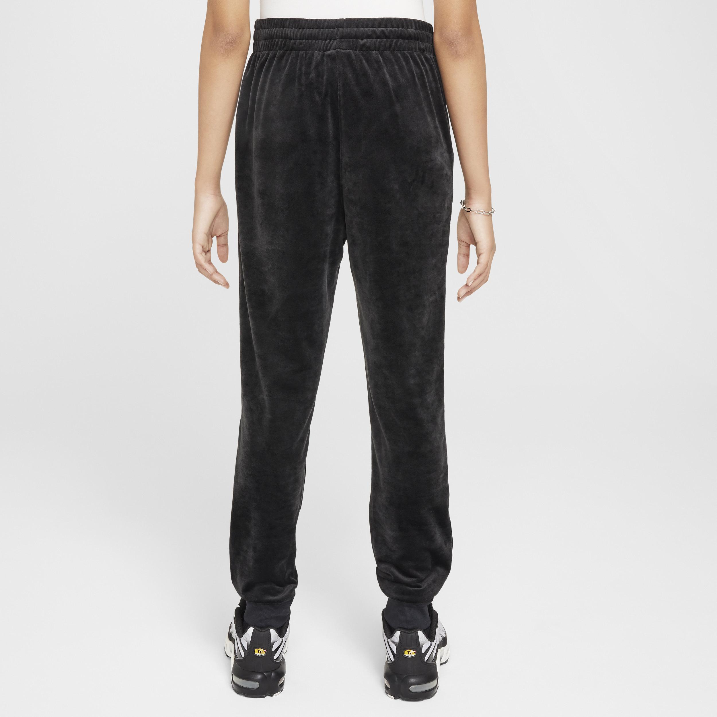 Nike Girls Sportswear Club Fleece Velour Jogger Pants Product Image