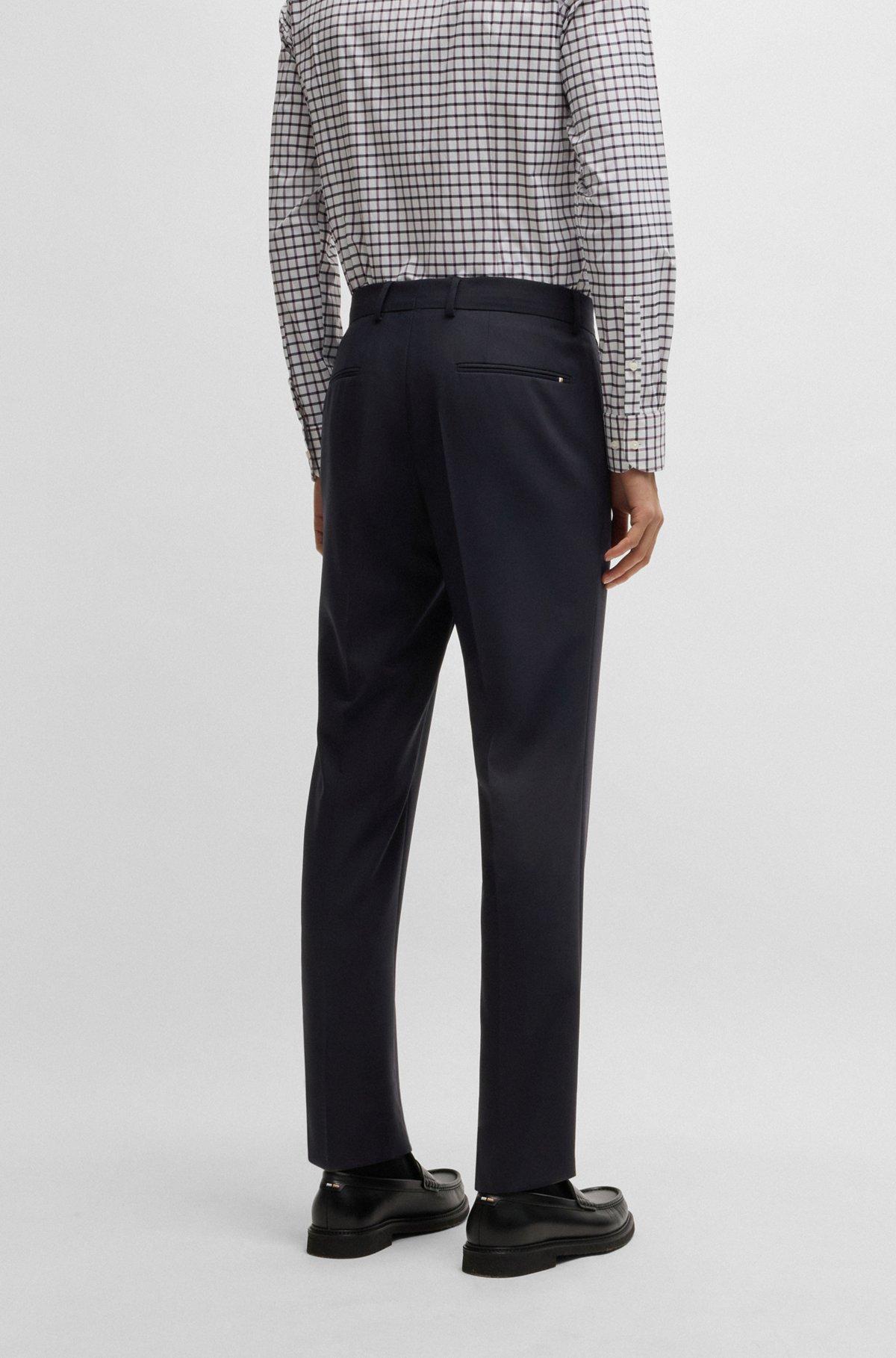 Slim-fit trousers in super-stretch cloth Product Image