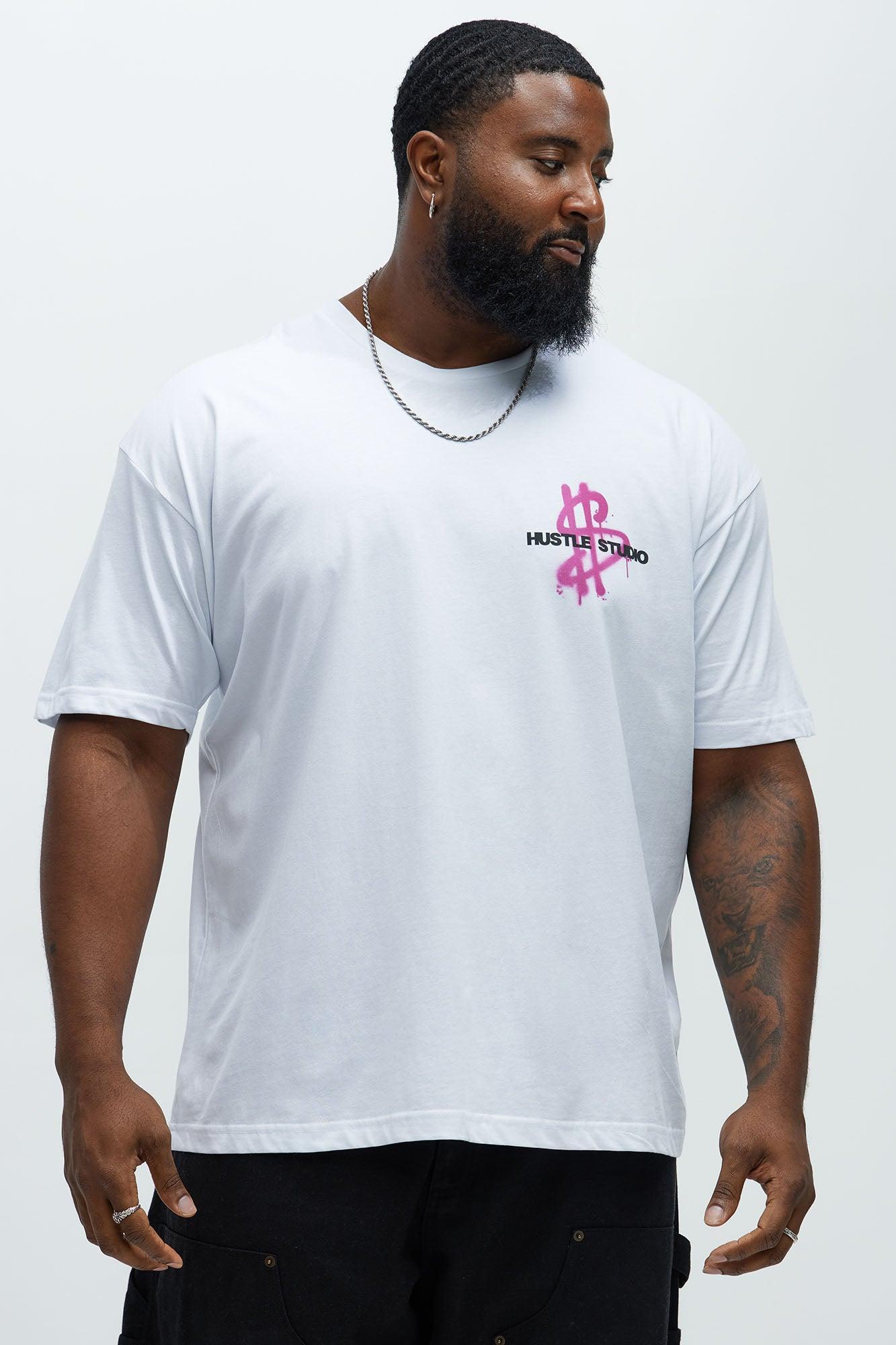 Hustle Studio Worldwide Short Sleeve Tee - White Product Image