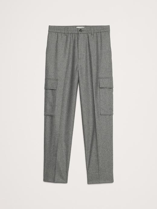 Italian Flannel Pull-On Cargo Pant Product Image