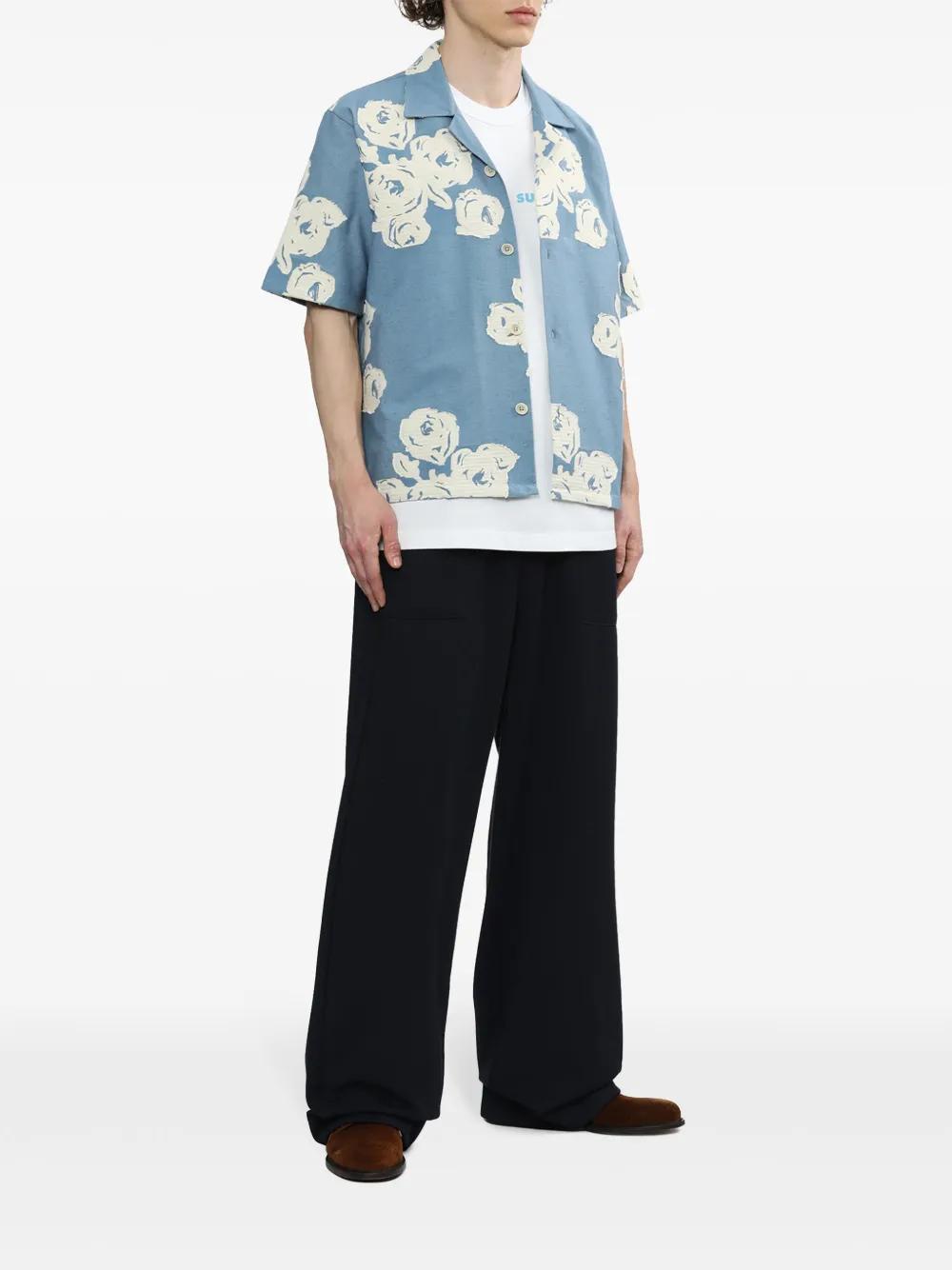 SUNFLOWER Cayo Shirt Ss In Blue Product Image