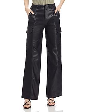 Hudson Jeans High-Rise Wide Leg Cargo Women's Clothing Product Image