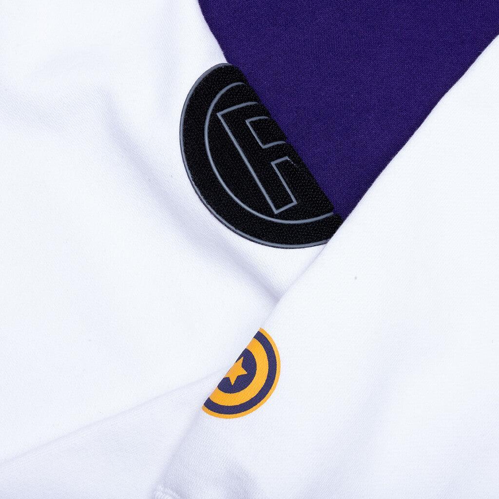 Shark Full Zip Hoodie US - Navy Male Product Image