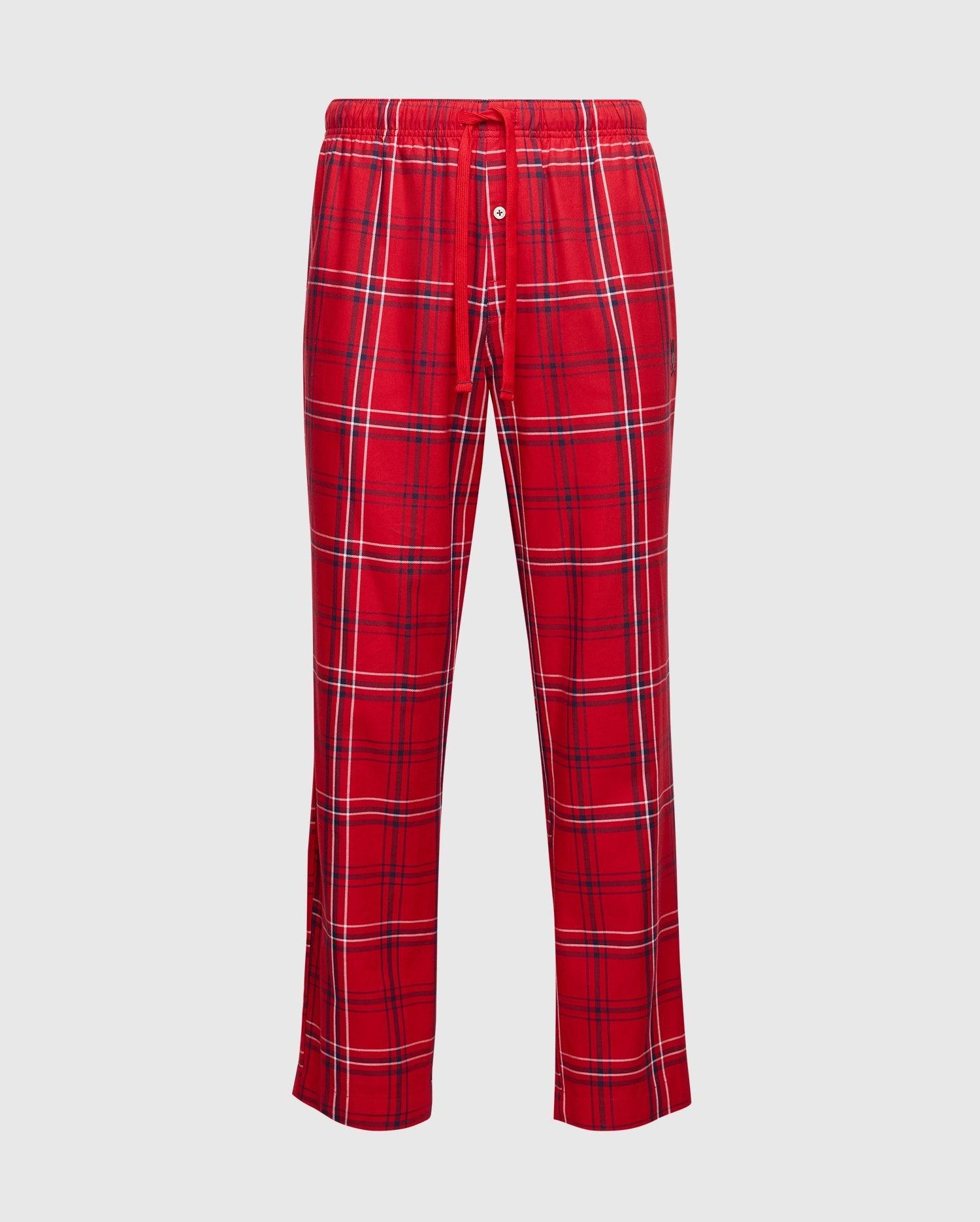 MENS ALL OVER PRINT FLANNEL PAJAMA SET - B6X343E200 Product Image