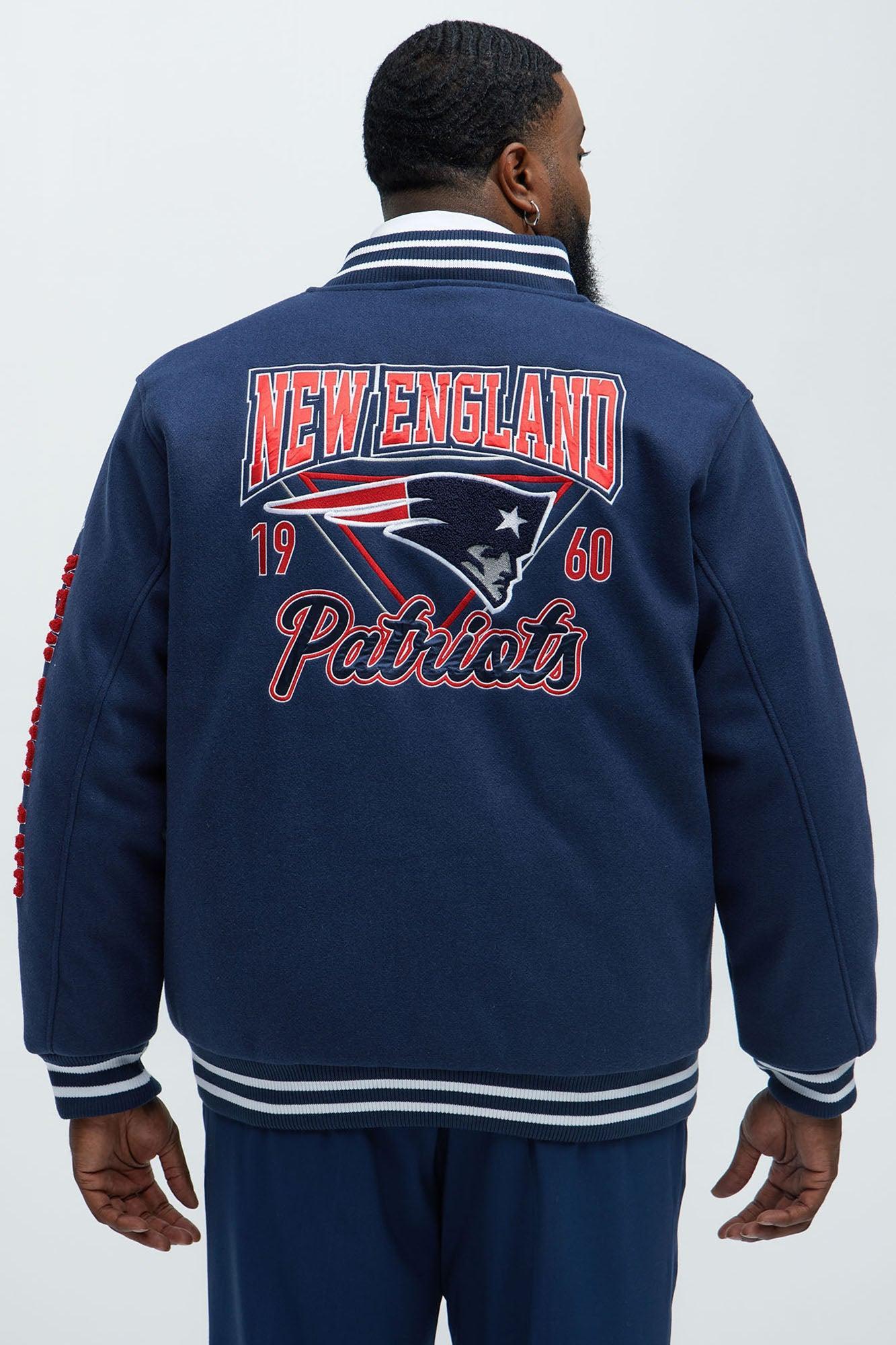 Patriots Touchdown Jacket - Navy/Red Product Image