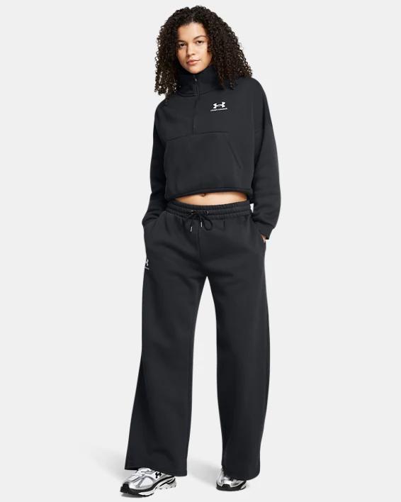 Women's UA Icon Fleece Oversized ½ Zip Product Image