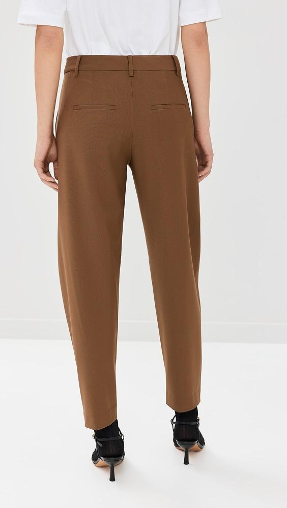 Tibi Tropical Wool Reese Sculpted Trousers | Shopbop Product Image