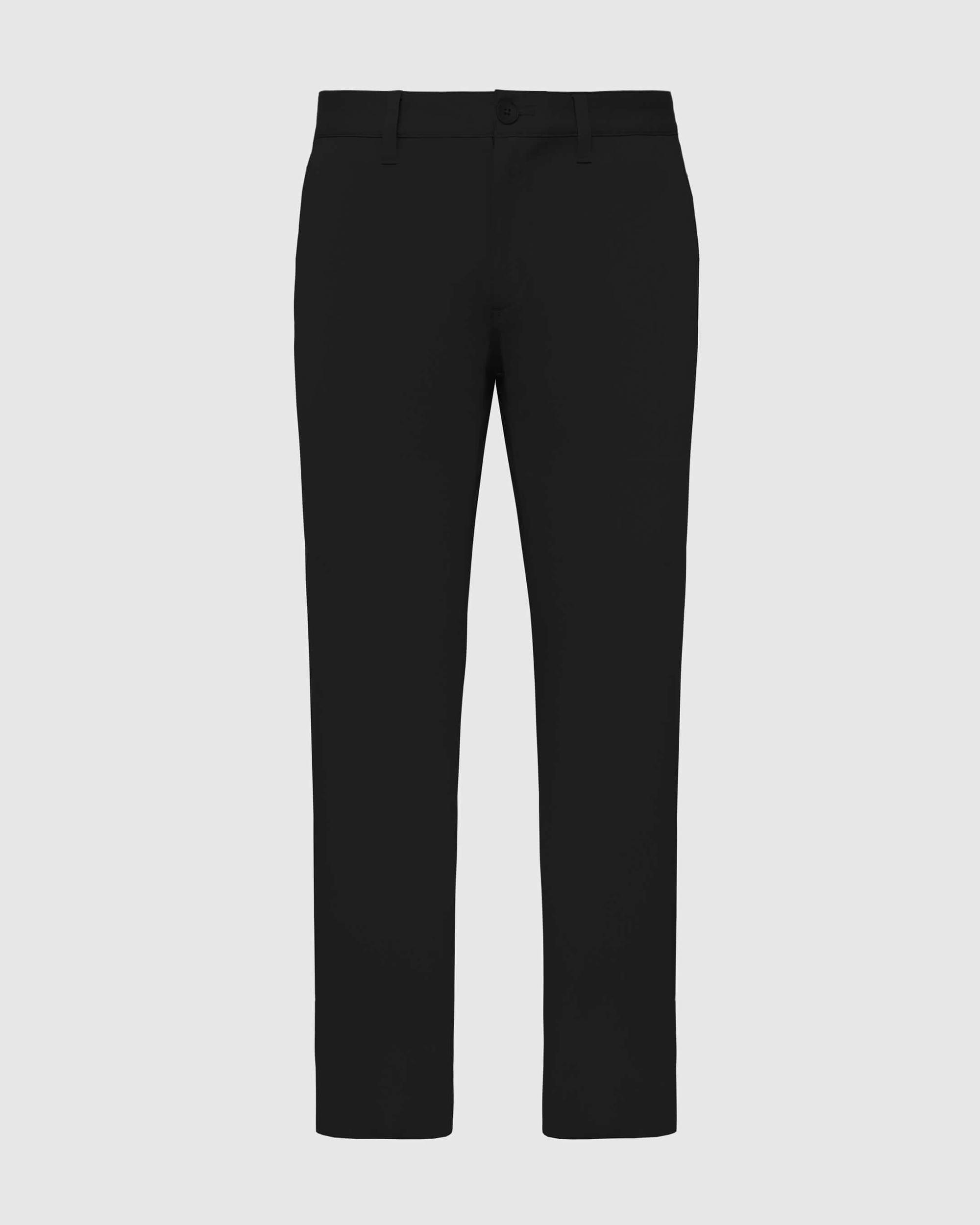 Navy Straight Twill Chino Pant Product Image