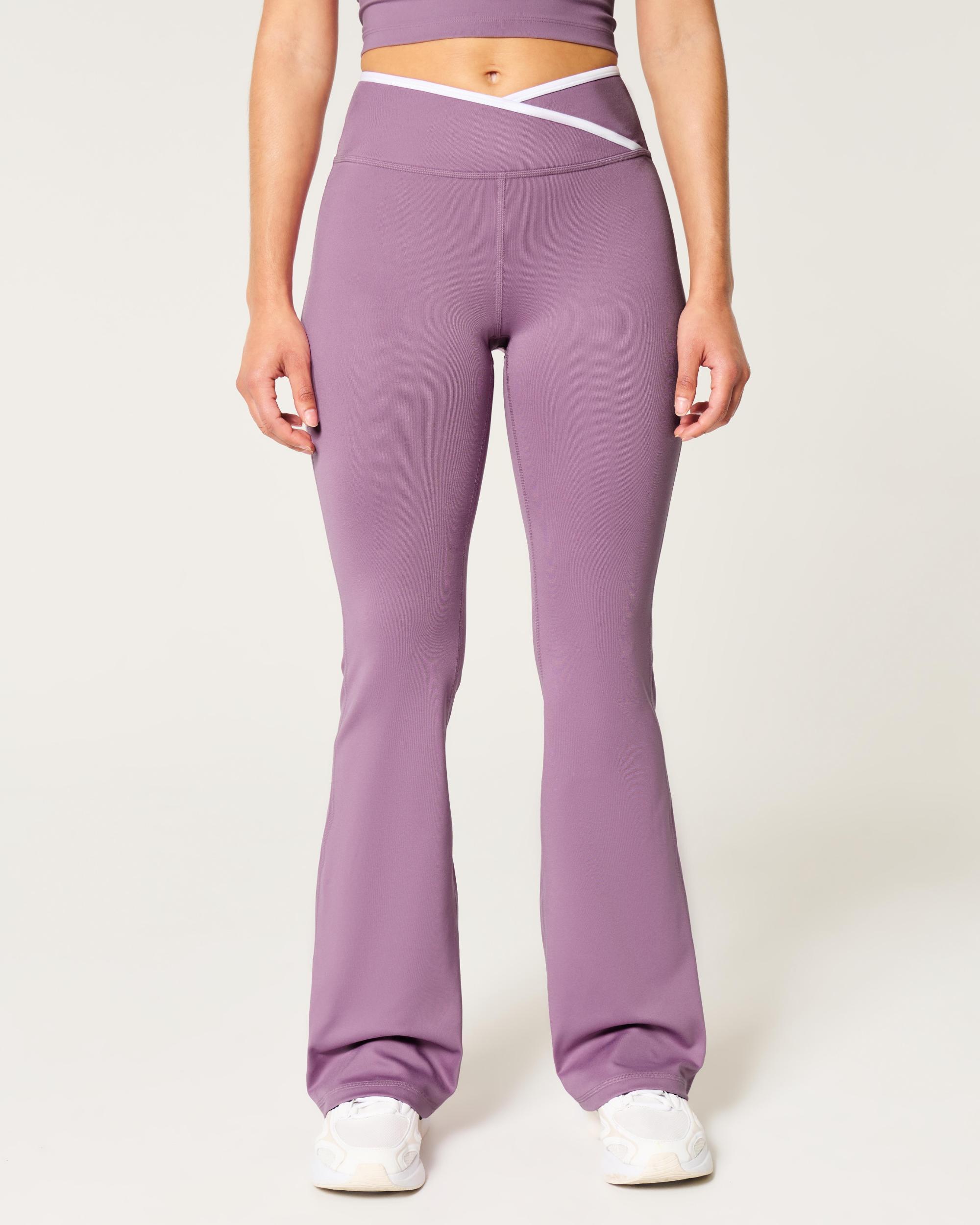 Gilly Hicks Active Recharge Tipped Flare Pants Product Image