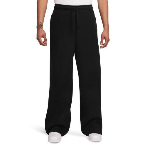 Nike Mens Tech Fleece Loose-Fit Open Hem Pants | HV6541-010 Product Image