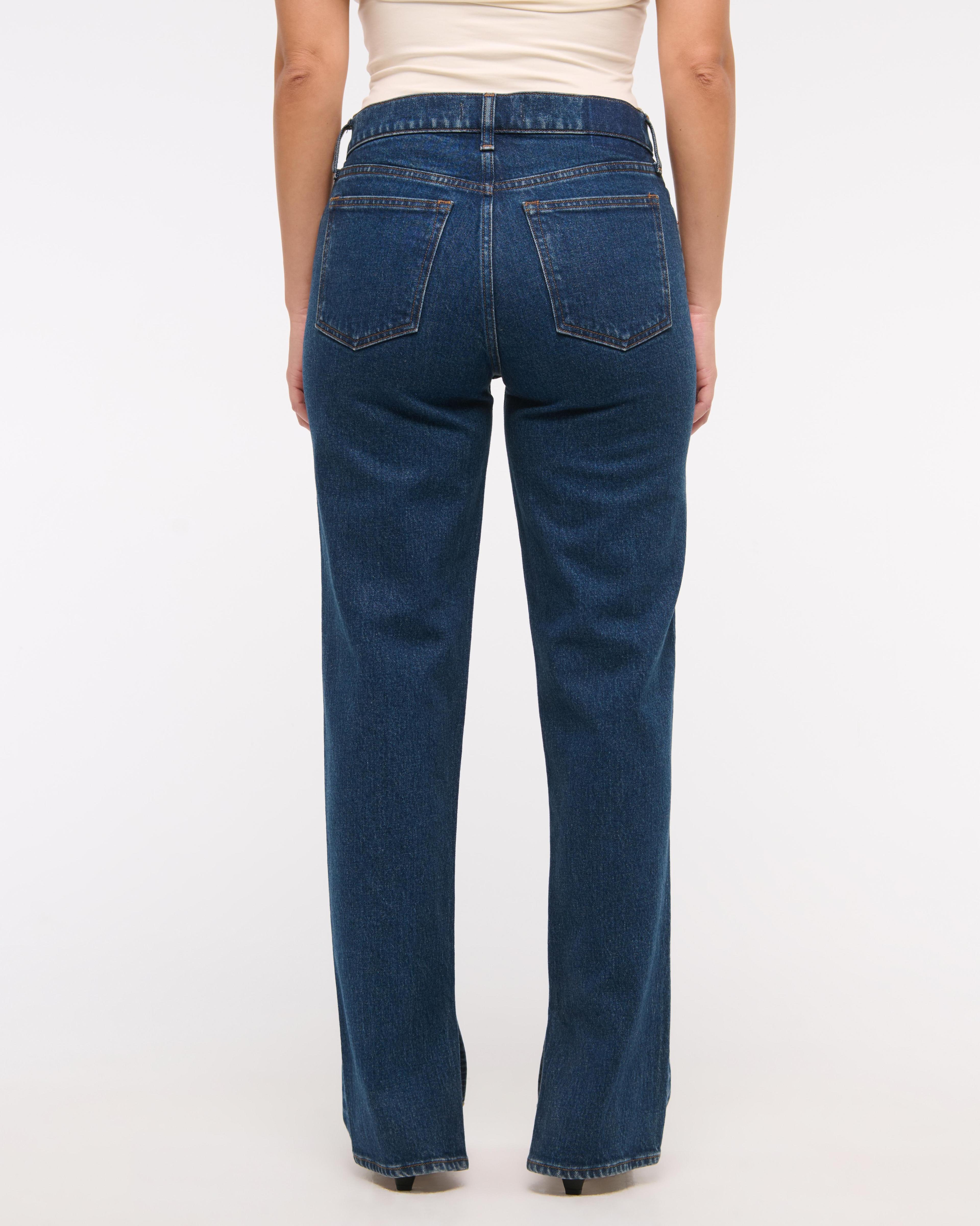 Curve Love Mid Rise 90s Straight Jean Product Image