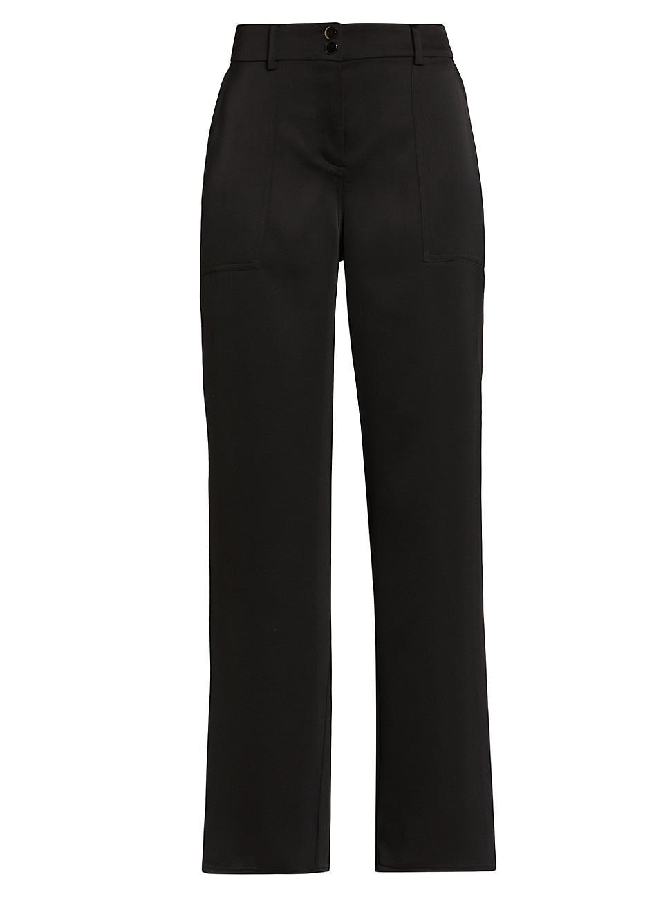 Womens Allena High-Rise Straight-Leg Pants Product Image