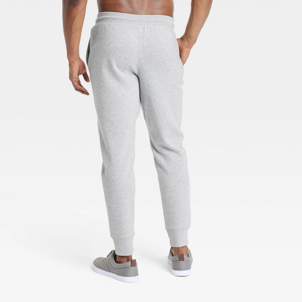 Mens Cotton Fleece Jogger Pants - All In Motion Heathered Product Image