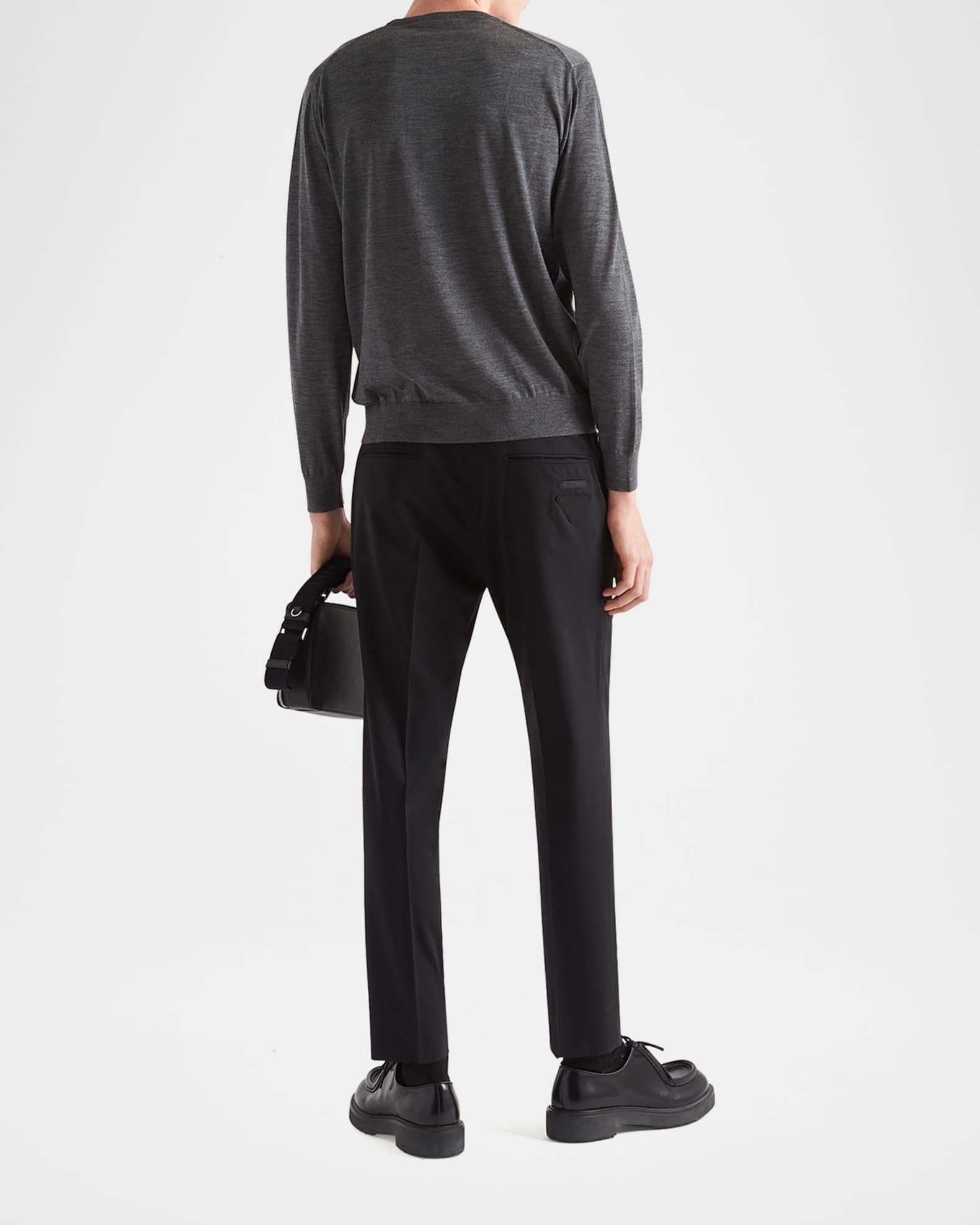 Men's Slim Stretch-Wool Pants Product Image