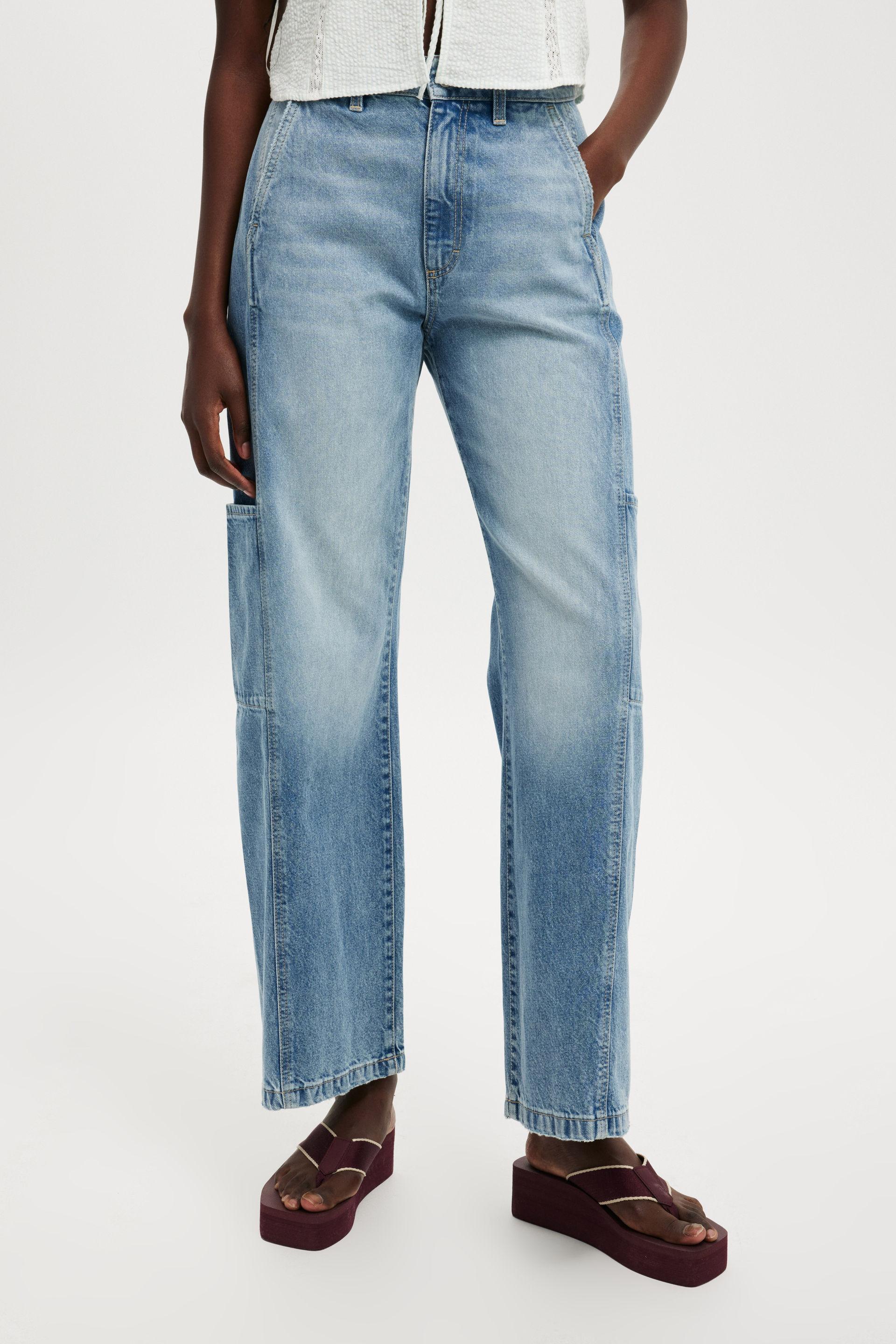 Curvy Cargo Wide Jean Product Image