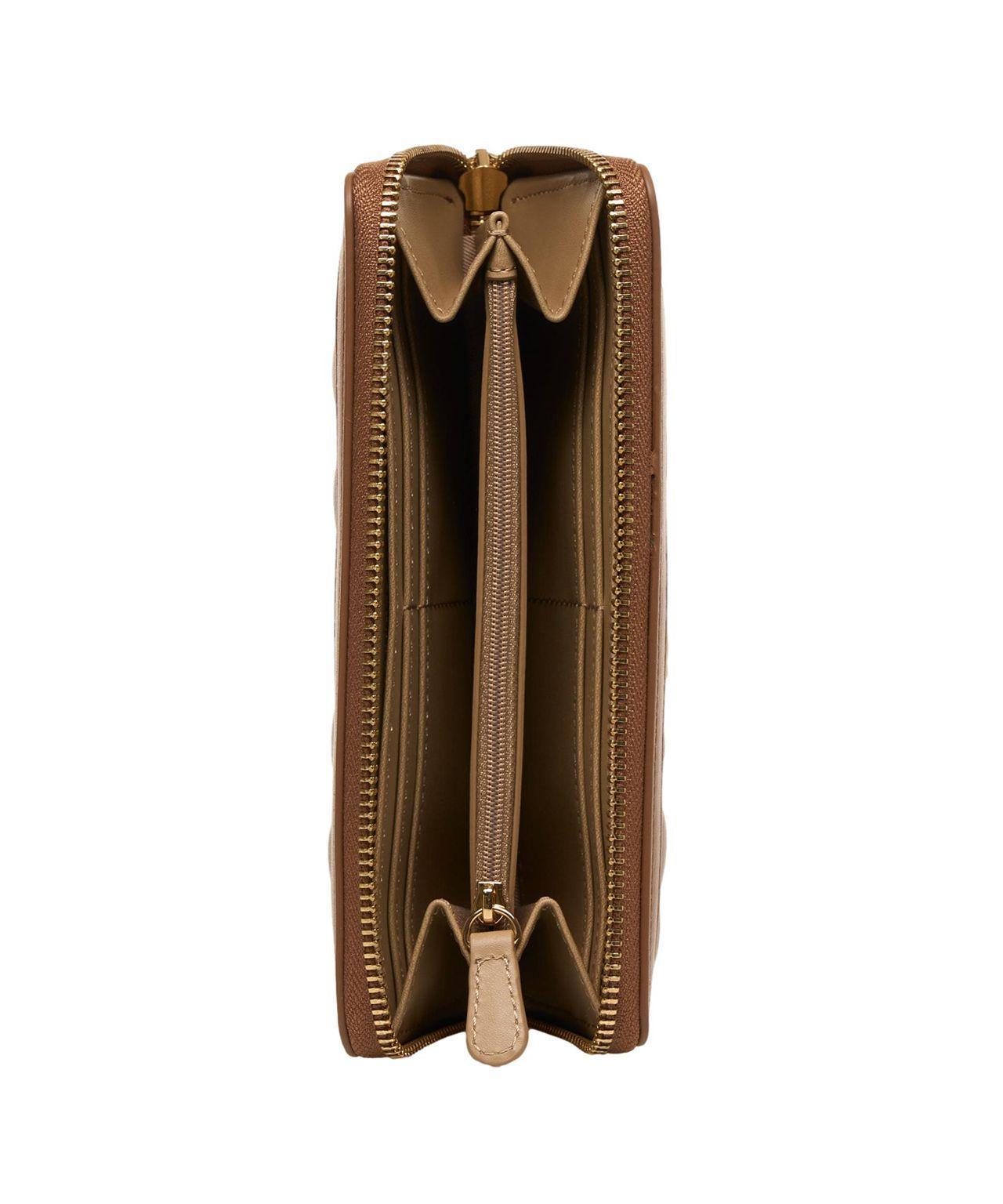 Quilted wallet with logo Product Image