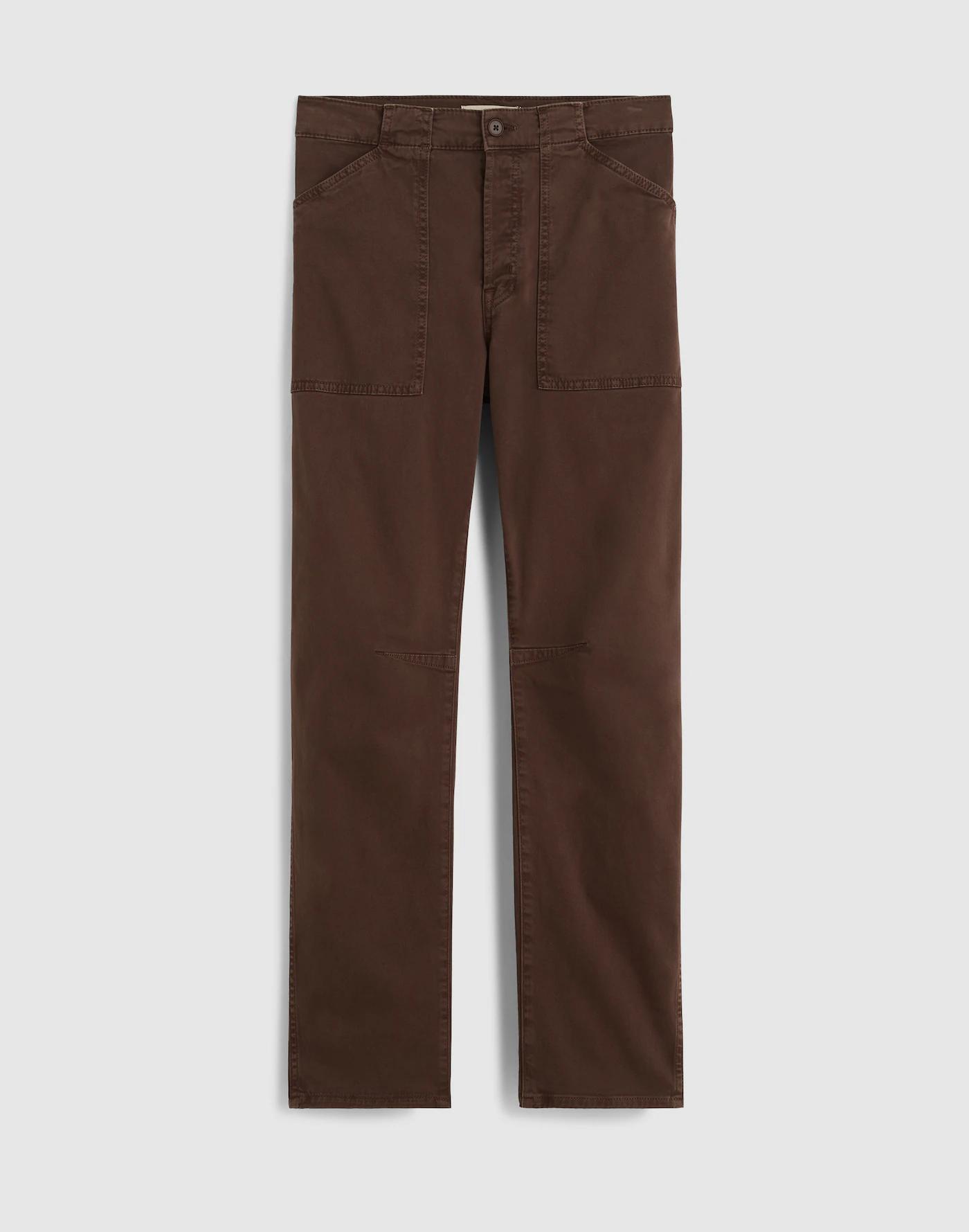 The Darted Barrel-Leg Utility Pant Product Image