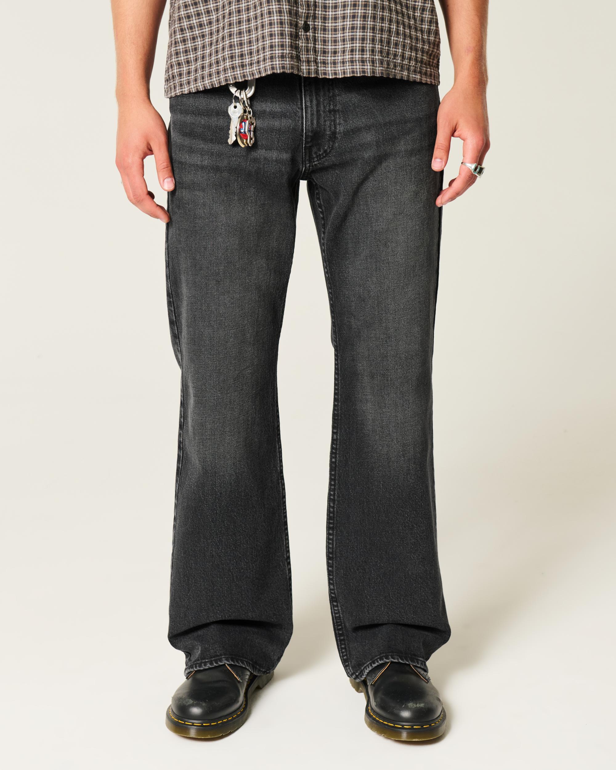 Washed Black Relaxed Boot Jeans Product Image