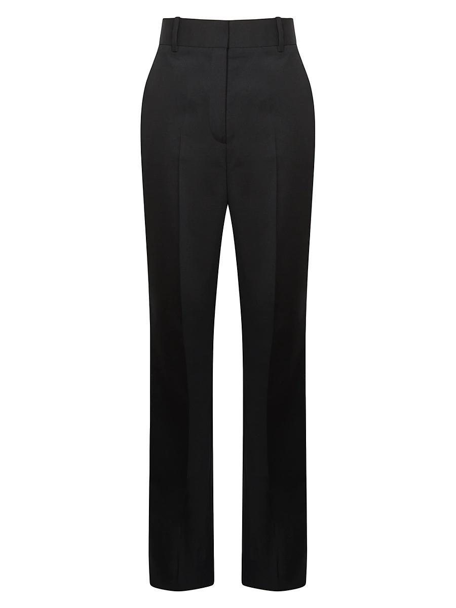 Womens Haisley Wool Twill Flare Pants Product Image