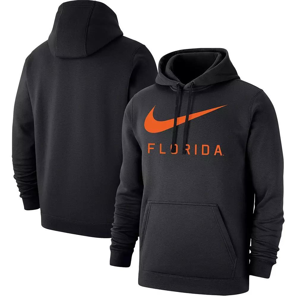 Men's Nike Black Florida Gators Big Swoosh Club Pullover Hoodie, Size: 2XL Product Image