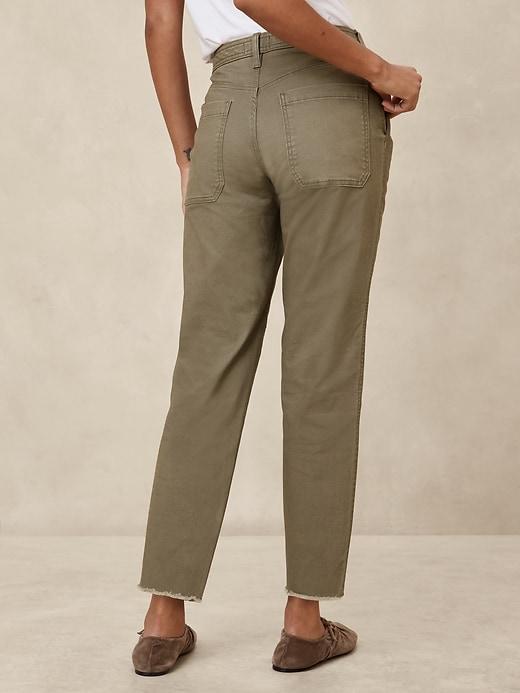 Slim Mid-Rise Pull-On Chino Product Image