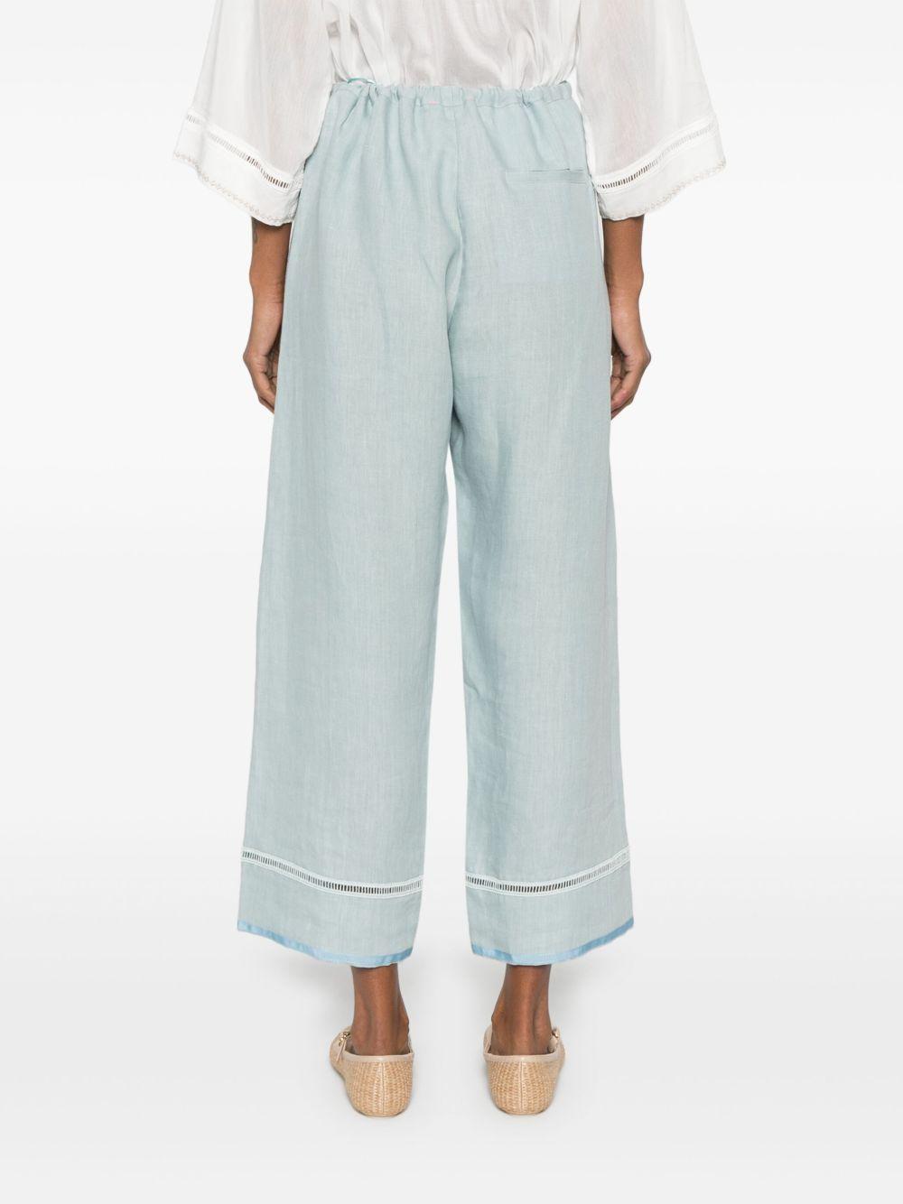 embroidered trousers Product Image