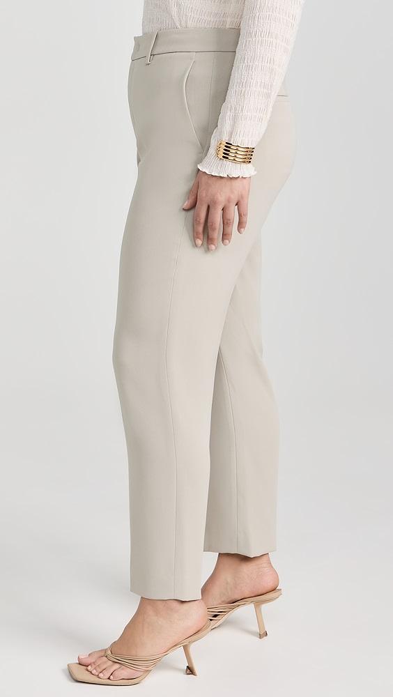 Vince Crepe Tailored Straight Leg Pants | Shopbop Product Image