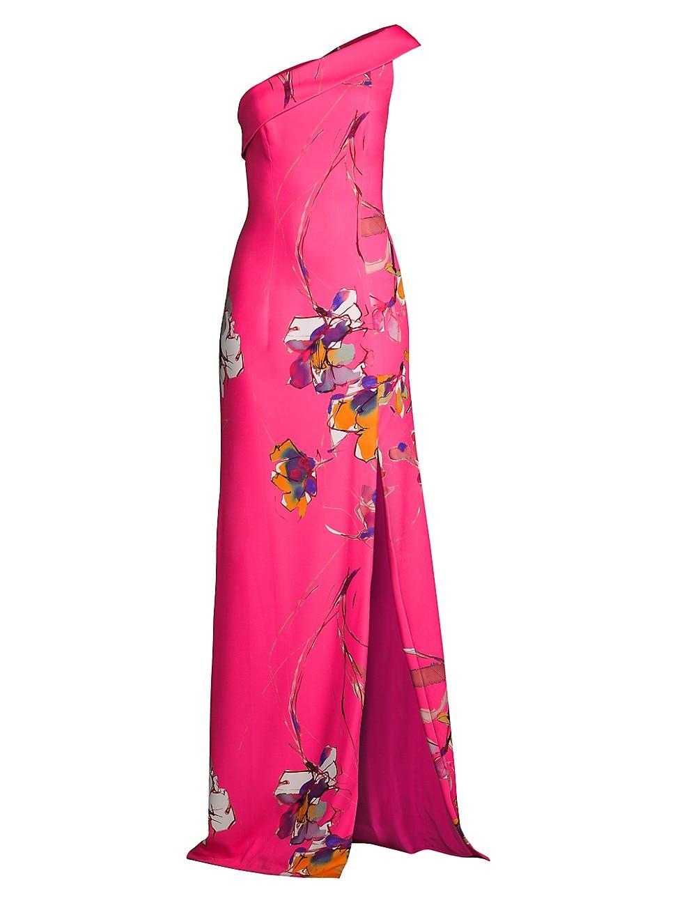 Womens Dolan Floral Stretch Techno Gown Product Image