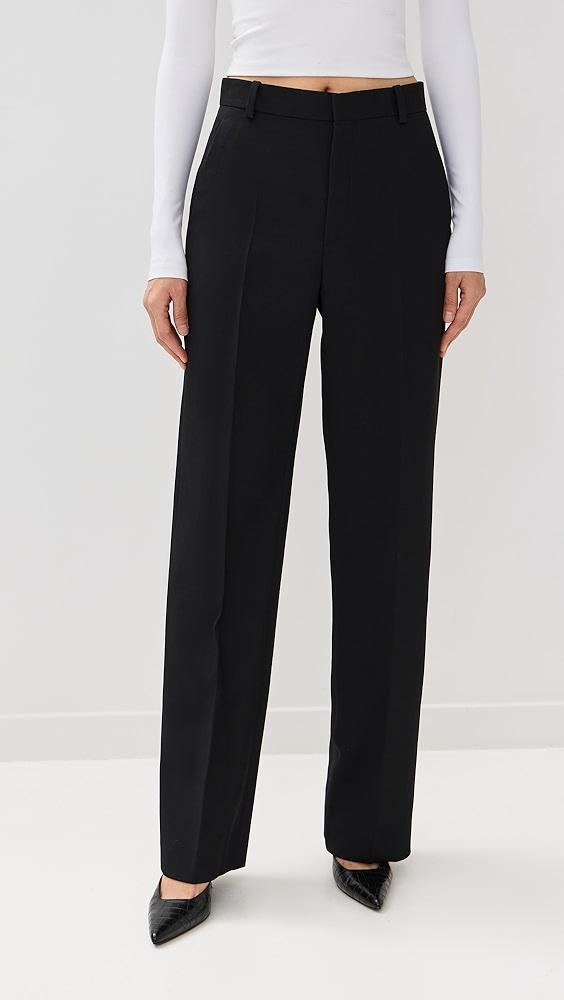 WARDROBE.NYC Straight Leg Trousers | Shopbop Product Image