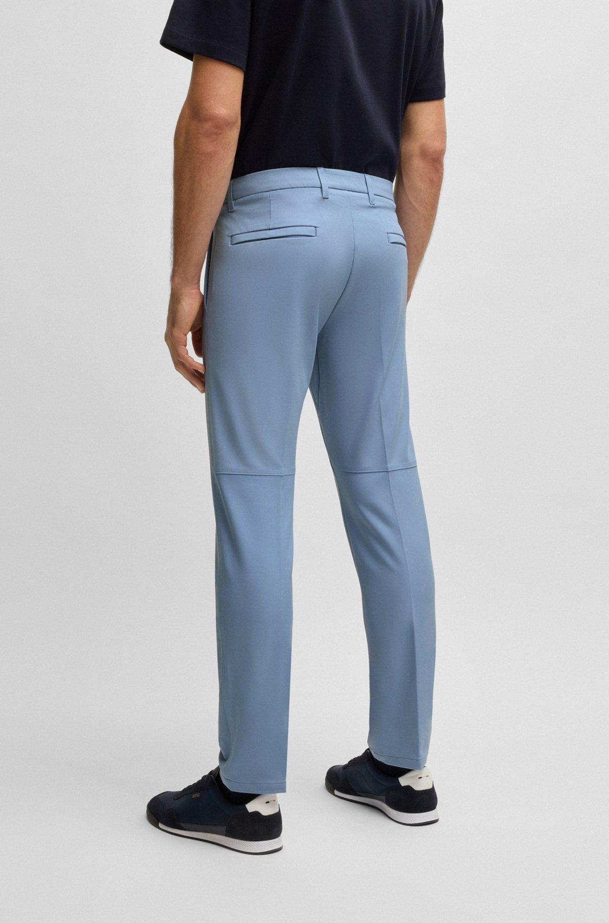 Slim-fit pants in water-repellent stretch fabric Product Image